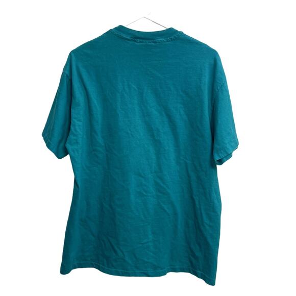 Vintage Single Stitch Carousel‎ Horse Floral Whimsy Romantic Shirt Size L - Picture 2 of 3